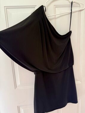 jessica simpson one shoulder sequin dress Jessica Simpson Steps Out in a One-Shoulder Gown